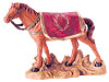 7.5 Inch Scale Fontanini Horse with Saddle Blanket
