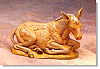 12 Inch Seated Donkey