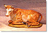 12 Inch Seated Ox