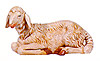 27 Inch Scale Seated Sheep