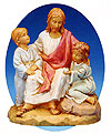 5 Inch Life of Christ - Jesus with Children