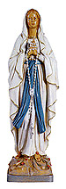 18 Inch Scale Our Lady of Lourdes with Rosary