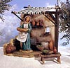 5 Inch Scale Olive Shelter with Table