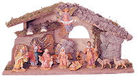 5 Inch Scale Fontanini Nativity Stable