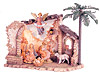 Fontanini 5 Inch Scale Resin Stable