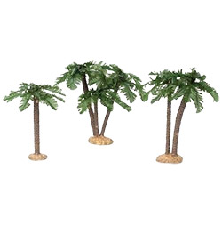 5 Inch 3 Piece Palm Tree Set