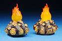 5 Inch Scale Fontanini® 2 Pc. Lighted Campfires