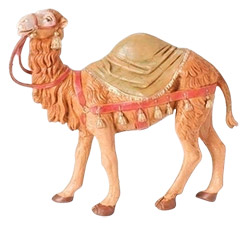 5 Inch Camel with Saddle Blanket
