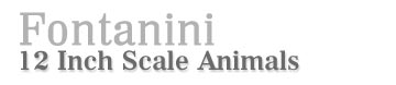 Fontanini 12 Inch Animals!
