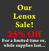 Lenox Nativity Sets!
