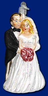 Old World Christmas® Bridal Couple Ornament