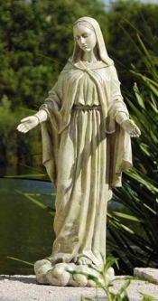 Joseph Studio 24 Inch Our Lady of Grace Garden Statuary
