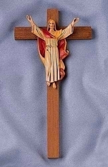 10 Inch Risen Christ Crucifix by Fontanini