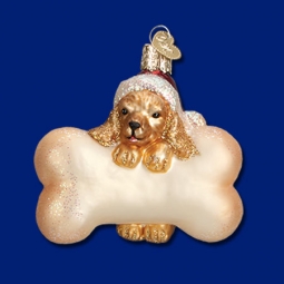 Old World Christmas® Santa Puppy Ornament