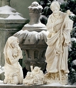 Joseph's Studio® 27 Inch Scale Holy Family - Ivory