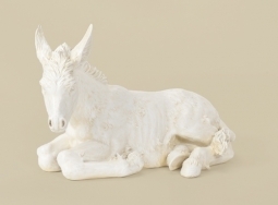 Joseph's Studio® Ivory 27 Inch Scale Seated Donkey