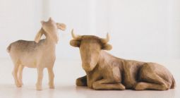 Willow Tree® Ox and Goat