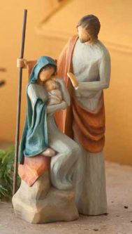 Willow Tree® The Holy Family 7.5 Inches