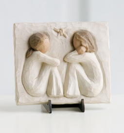 Willow Tree® Friendship Plaque - Stand sold separately
