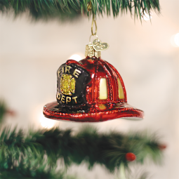 Old World Christmas®  Fireman's Helmet Ornament