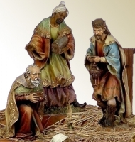 3 Piece Nativity, Series 39 Colored, 3 Kings, Joseph Studio, 24 - 39