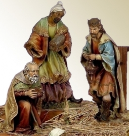 Joseph's Studio® 27 Inch Scale Nativity 3 Kings Wisemen Set