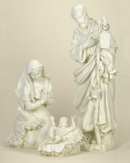 Joseph's Studio® 39 Inch Scale Ivory 3 Piece Nativity Set, Out of stock until Dec