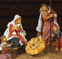 50 Inch Scale Holy Family Set by Fontanini, Out of stock until June 2023