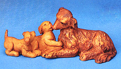 5 Inch Scale Dog Family by Fontanini