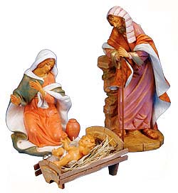 18 Inch Scale Polymer Holy Family Set by Fontanini