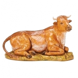 7.5 Inch Scale Seated Ox by Fontanini