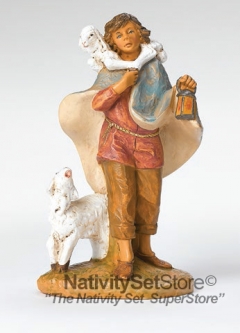 7.5 Inch Scale Paul the Shepherd, by Fontanini