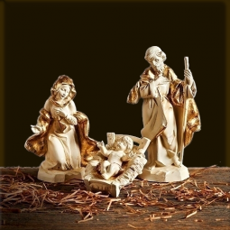 5 Inch Scale Golden Edition Holy Family by Fontanini