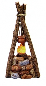 5 Inch Scale Campfire by Fontanini