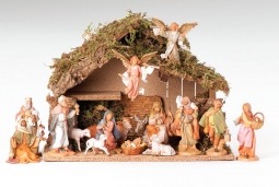 5 Inch Scale 16 Piece Nativity Set by Fontanini