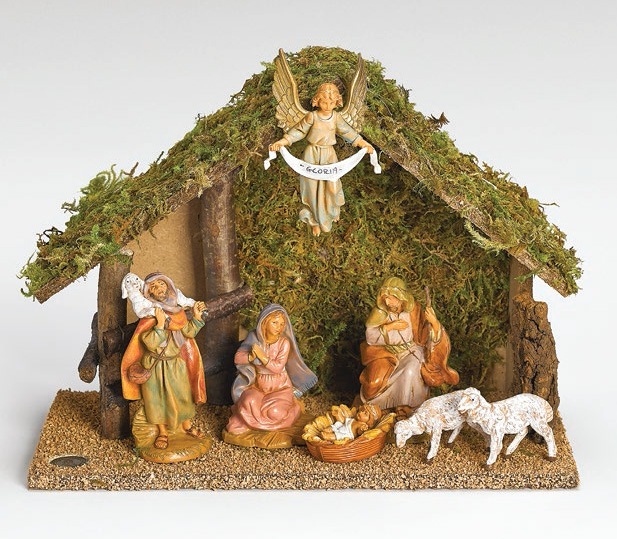 5 Inch Scale 7 Piece Nativity Set by Fontanini