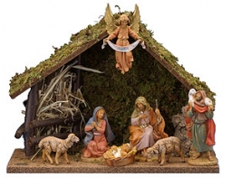 5 Inch Scale 7 Piece Nativity Set by Fontanini, Out of stock until Feb