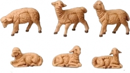 3.5 Inch Scale Sheep Set by Fontanini
