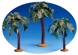 5 Inch Scale 3 Piece Palm Tree Set by Fontanini