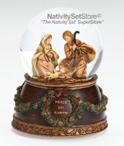 Holy Family Musical Glitterdome by Fontanini
