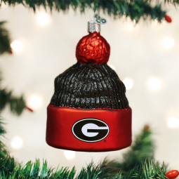 Old World Christmas® Georgia Bulldogs NCAA Beanie Glass Ornament
