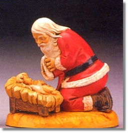 Santa Figure by Fontanini