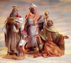 5 Inch Scale 3 Kings - Wisemen by Fontanini