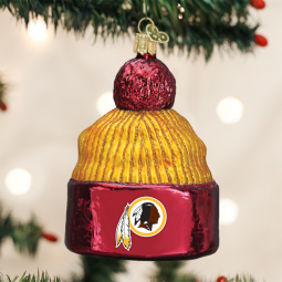 Old World Christmas® Washington Redskins NFL Football Beanie Ornament