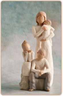 Willow Tree® Child of my Heart Brother and Sister Family Gathering, Out of stock until May